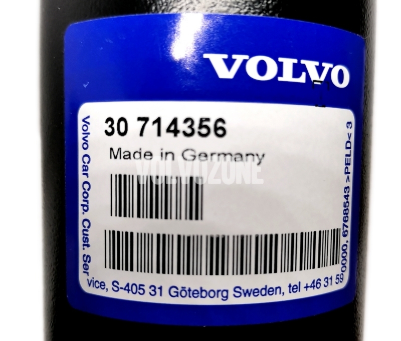 Rear shock absorber Nivomat P1 V50 (code 23) - Volvo / Polestar 