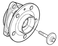 Front wheel bearing hub CMA XC40