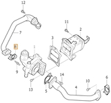 EGR valve sealing 2.0 D2/D3/D4/D5 (2014-) P1 P3 SPA/CMA