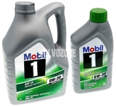 Engine oil for 5 cylinder Volvo engines 2.4D/D3/D4/D5 (2006-) P1 P2 P3 with DPF - Mobil 1 ESP LV 0W-30 6L
